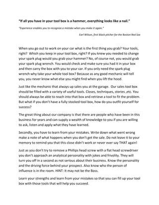 Give your name and company.