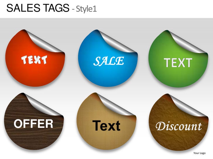 sales tags style 1
