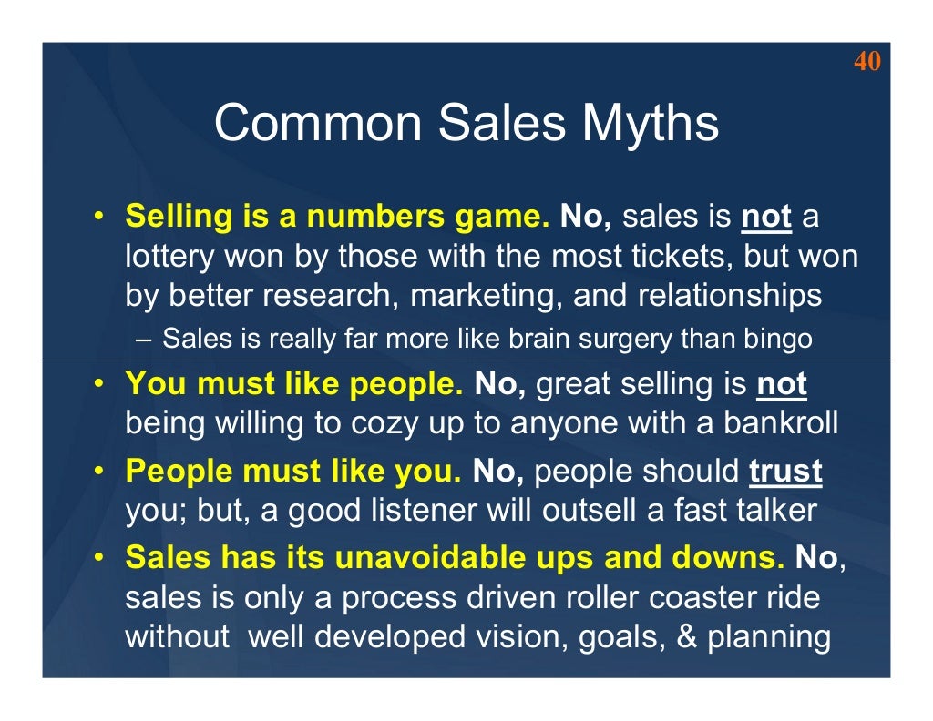 Sales Talk