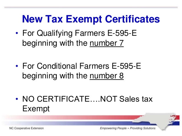 north carolina sales tax update nc form e 595e