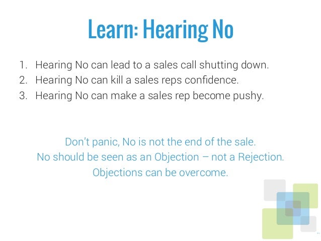 overcoming objections in sales
