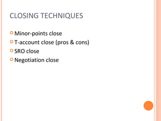 Sales Training: Always Be Closing | PPT