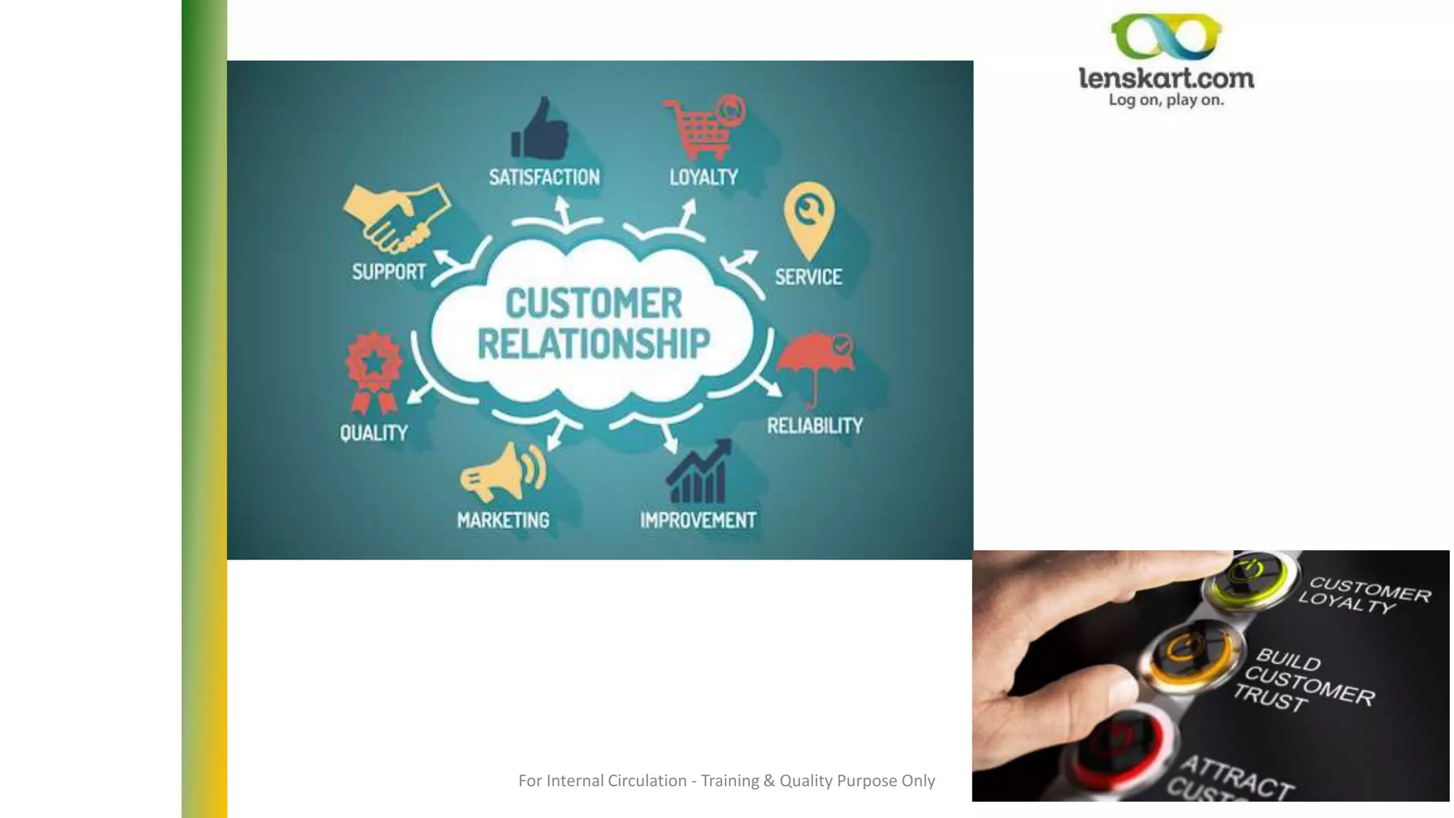 For Internal Circulation - Training & Quality Purpose Only
 