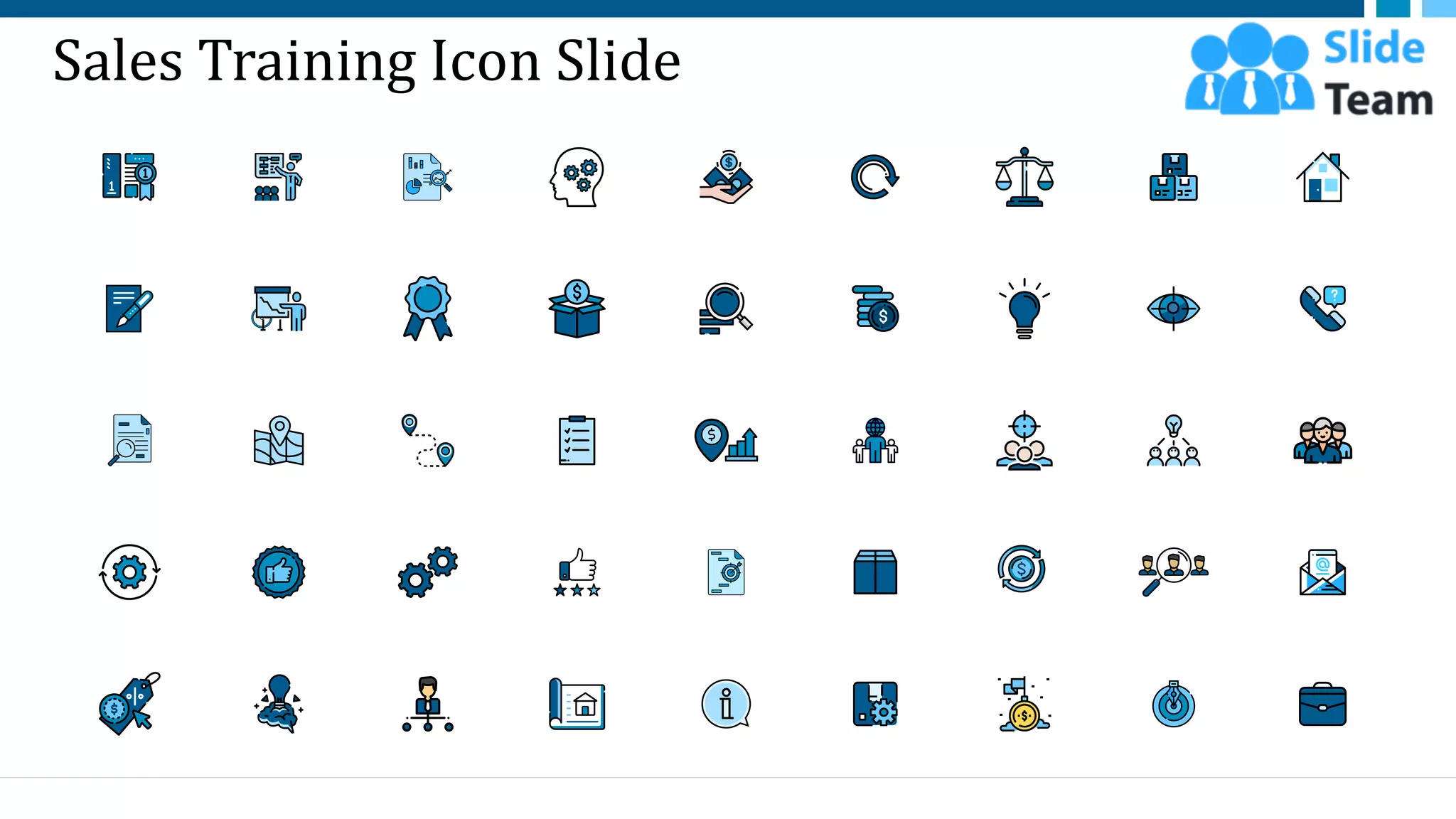 Sales Training Icon Slide
16
 