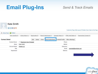 Email Plug-Ins Send & Track Emails
 