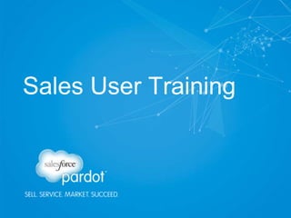 Sales User Training
 