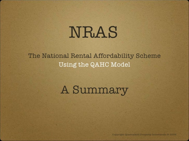 NRAS Explained Jul 2010