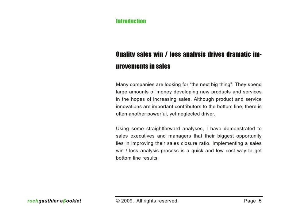 sales win loss analysis increase your sales closure ratio by 10 in sales closure