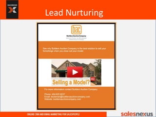 Lead Nurturing
 