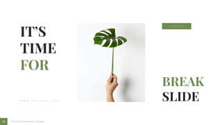 15 Minimalist Presentation Template
S A L E Z A
W W W . S A L E Z A . C O M
 