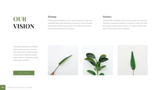 Leverage agile frameworks in with a robust synopsis for it high level
multimedia based agile frameworks to provides on robust into media
based growth molecule good expertise cross-media to growth base
agile that book media into full strategies.
Solution
Leverage agile frameworks in with a robust synopsis for it high level
multimedia based agile frameworks to provides on robust into media
based growth molecule good expertise cross-media to growth base
agile that book media into full strategies.
Strategy
Proactively envisioned for multimedia
based expertise and cross-media for
books good growth. Seamlessly based
visualize quality intellectual capitals
without superior collaboration an idea
sharing good coordinate.
S A L E Z A
08 Minimalist Presentation Template
 