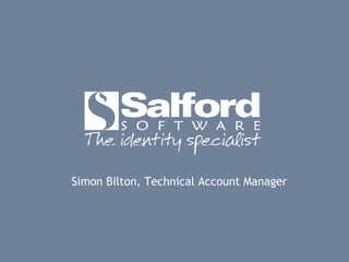 Simon Bilton, Technical Account Manager 