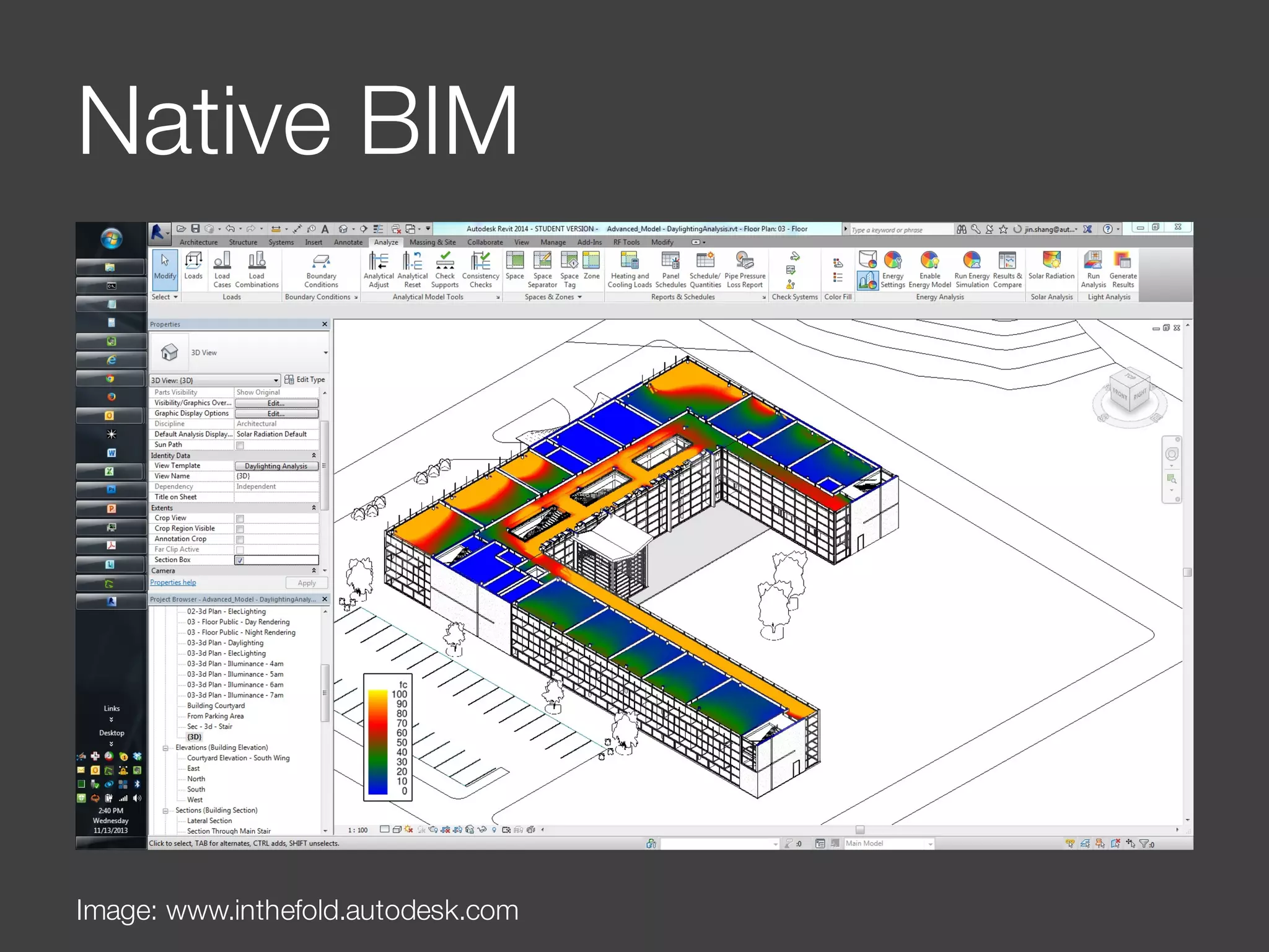 Native BIM
Image: www.inthefold.autodesk.com
 