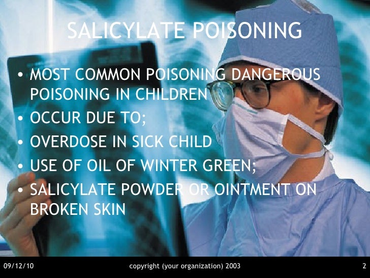 Salicylate poisoning in children by dr praythiesh brucembbs
