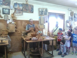Salida a la alfarería de peño y