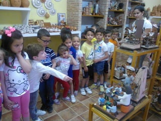 Salida a la alfarería de peño y