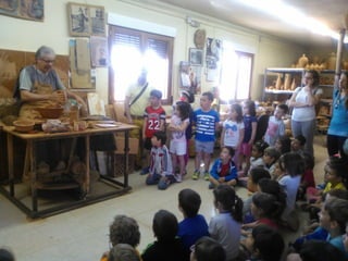 Salida a la alfarería de peño y