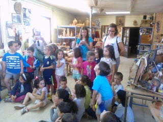 Salida a la alfarería de peño y