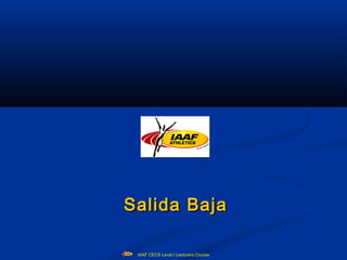 IAAF CECS Level I Lecturers Course
Salida BajaSalida Baja
 