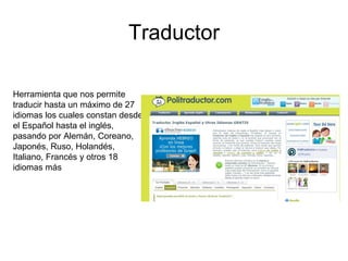 Salidas del horno