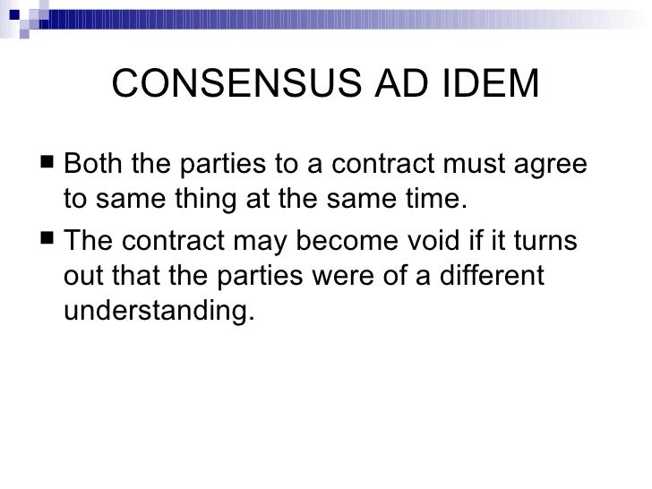 Salient Features Of The Indian Contract Act