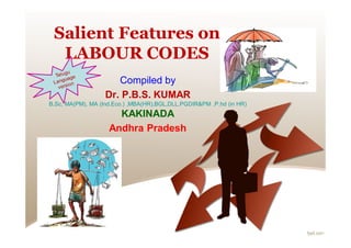 Salient features on all labour codes telugu version | PDF