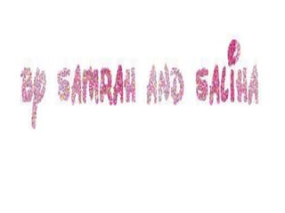 Saliha and Samrah's Pakistani Day Presentation