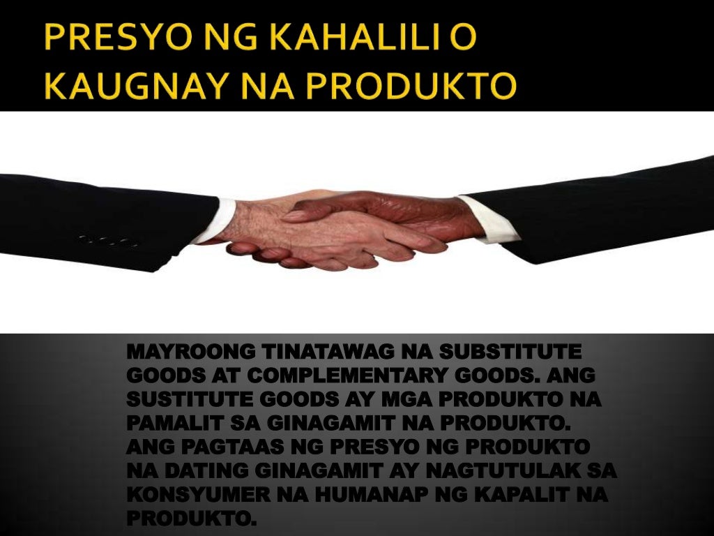 Salik na nakakaapekto sa demand