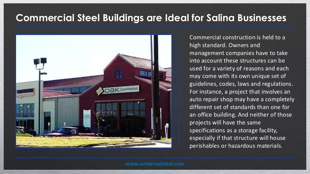 Salina Kansas Commercial Steel Buildings