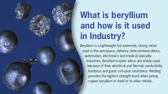 Industrial Beryllium Exposure Hazardous Health Effects