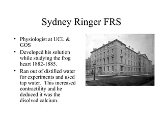Sidney Ringer Saline vs hartmann's solution (audit) | PPT