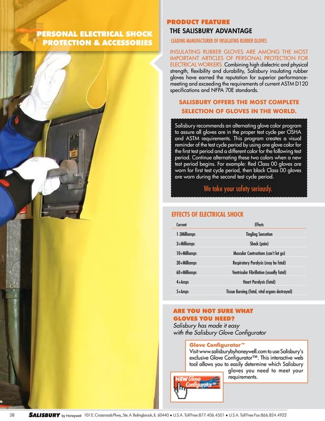 Salisbury Electrical Safety Equipment Dielectric Footwear, Rubber