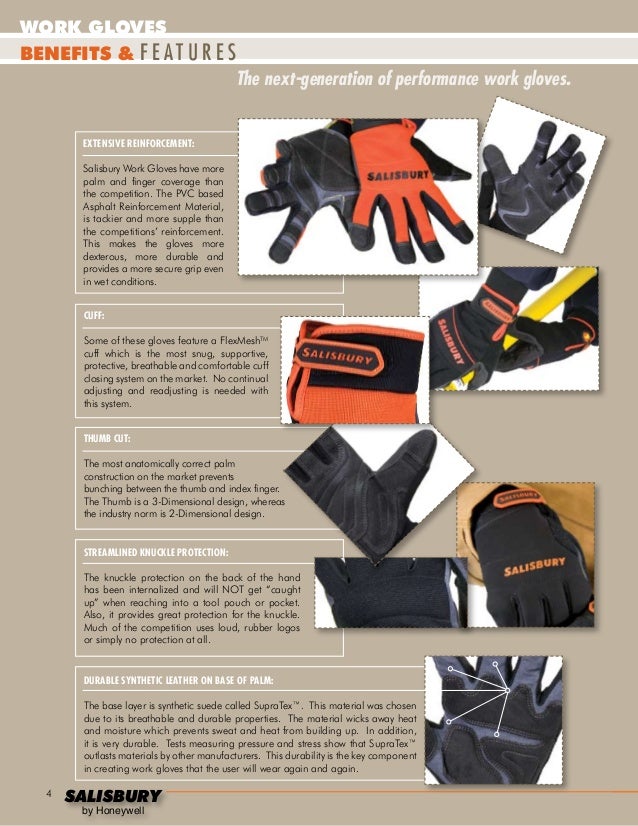 Salisbury Work Gloves Electrical Safety Hand Protection Cut Resis…