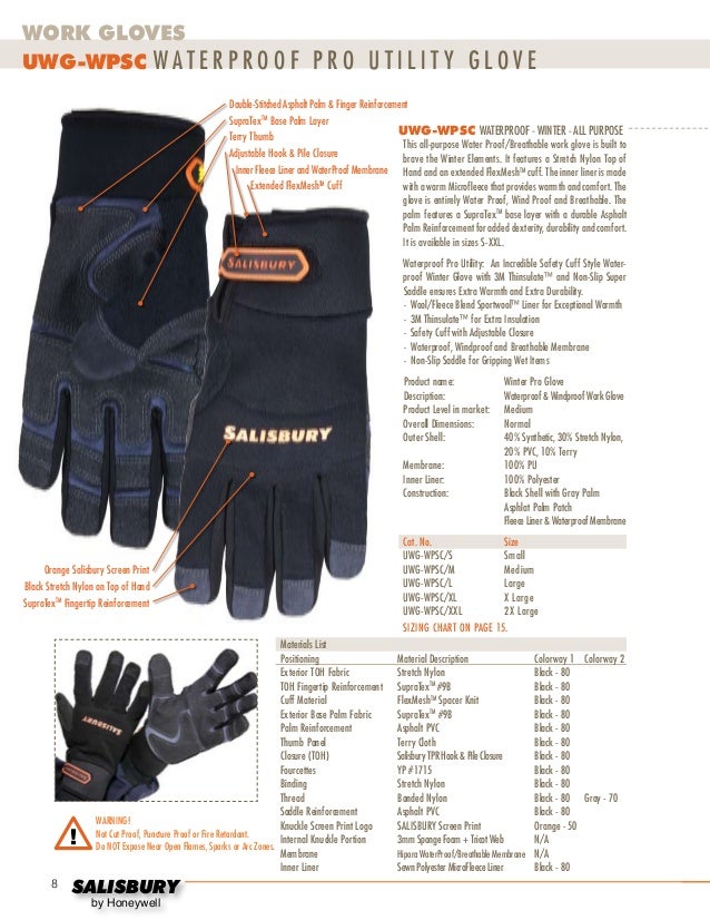 Salisbury Work Gloves Electrical Safety Hand Protection Cut Resis…