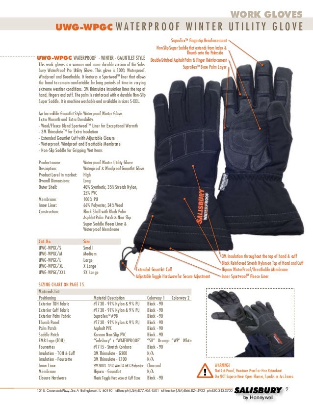 Salisbury Work Gloves Electrical Safety Hand Protection Cut Resis…