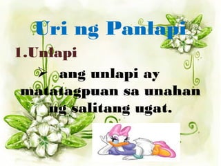 Salitang Ugat at Panlapi | PPT