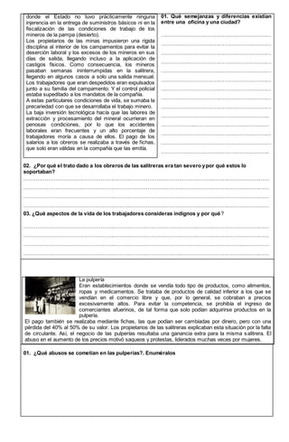 01. Qué semejanzas y diferencias existían
entre una oficina y una ciudad?
………………………………………………………
………………………………………………………
…………...