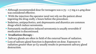 Saliva Injection Saliva and its role in orthodontics | PPTX