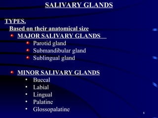 Saliva Types SALIVA1.ppt for prosthodontics in details | PPT