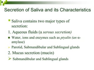 Saliva Types saliva 2.ppt