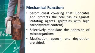SALIVA AND ITS ROLE IN PROSTHODONTICS.pptx