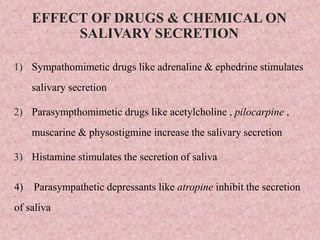 CONCLUSION
• Saliva is a complex secretion that plays a
major role in general and oral health and
disease
• It lubricates ...