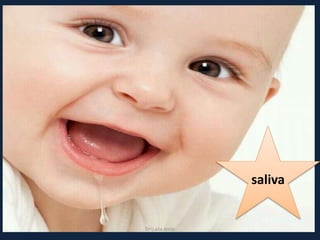 Saliva
saliva
DrLaila Amin
 