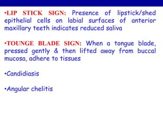 SALIVARY GLAND DISORDERS and their management | PPTX