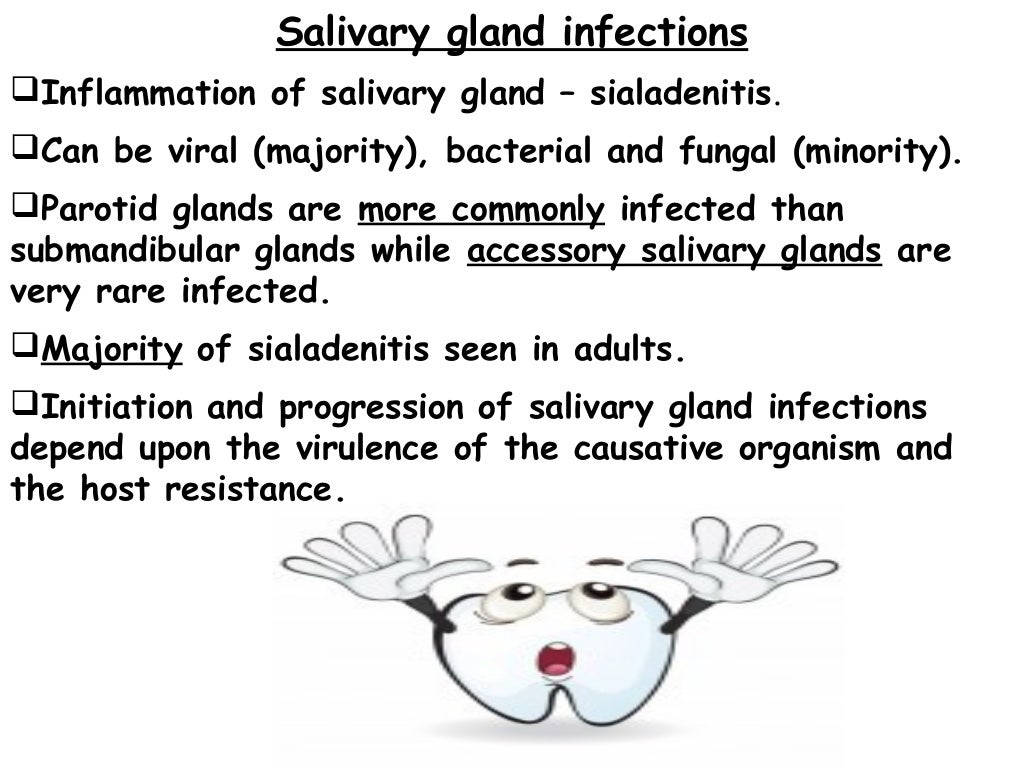 Salivary gland infections