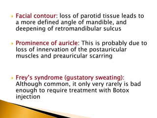 Postauricular Injection SURGICAL ANATOMY OF SALIVARY GLANDS | PPTX