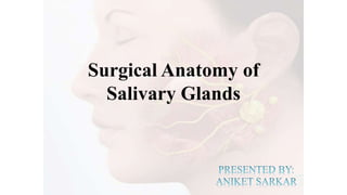 Surgical anatomy of Salivary glands - ORAL AND MAXILLOFACIAL SURGERY | PPTX