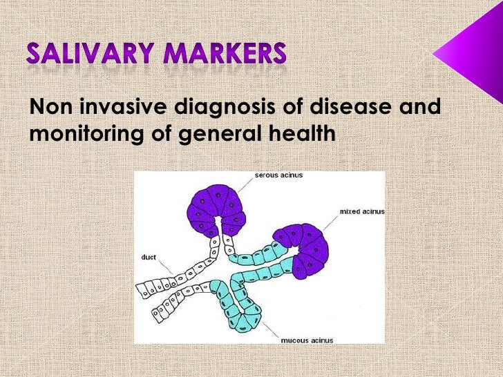 Salivary markers of systemic diseases ppt