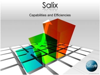 Salix
Capabilities and Efficiencies
 
