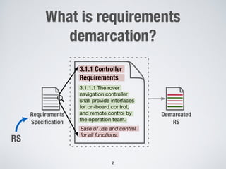 A Machine-Learning Approach for Demarcating Requirements in Textual ...